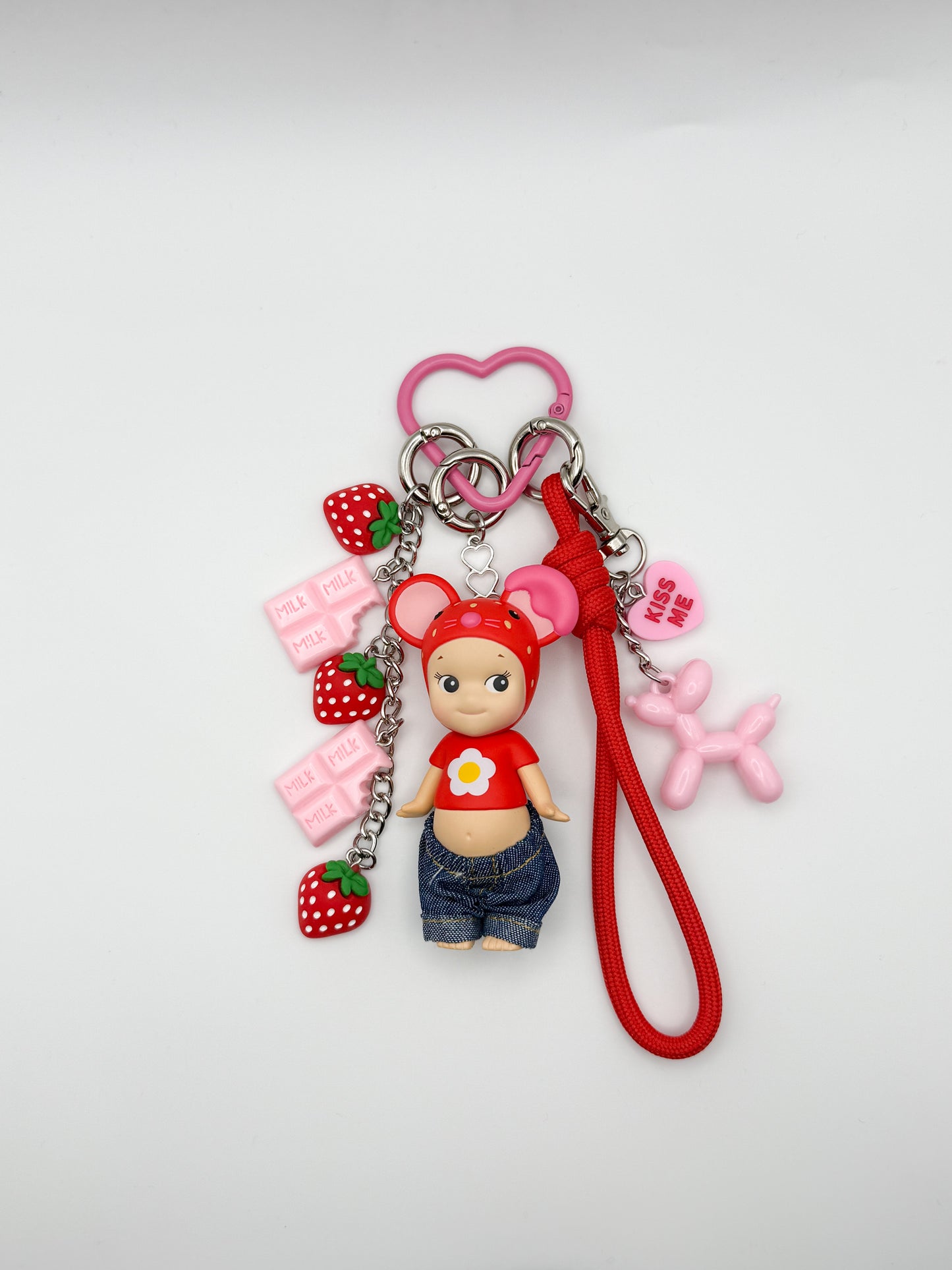 Strawberry Love - Mouse Denim