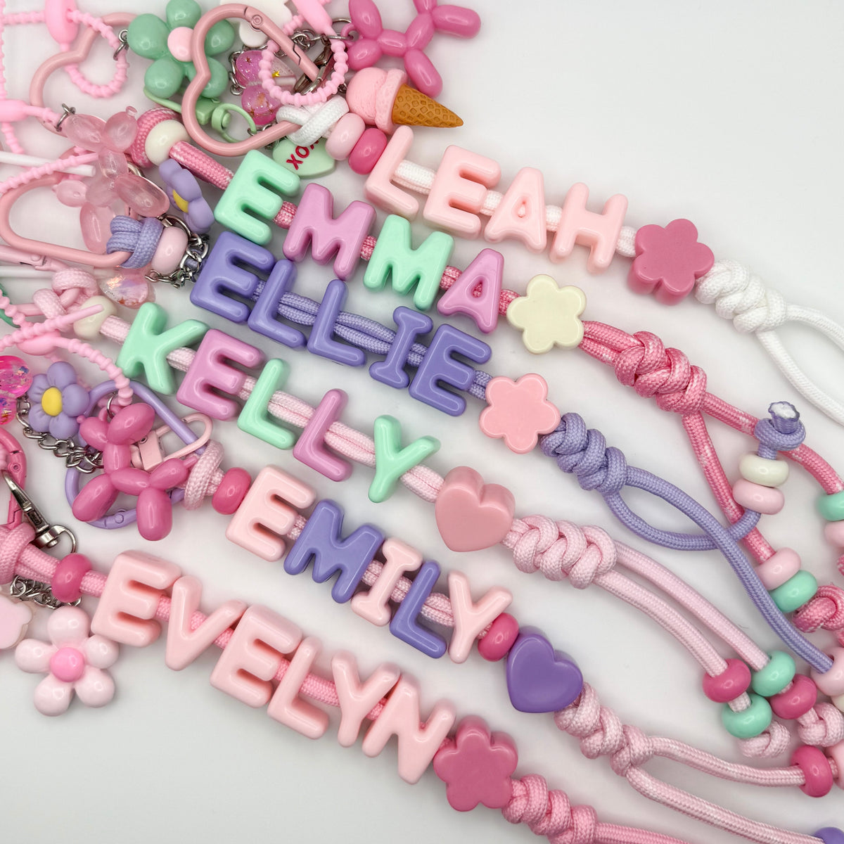 LETTER KEYCHAINS