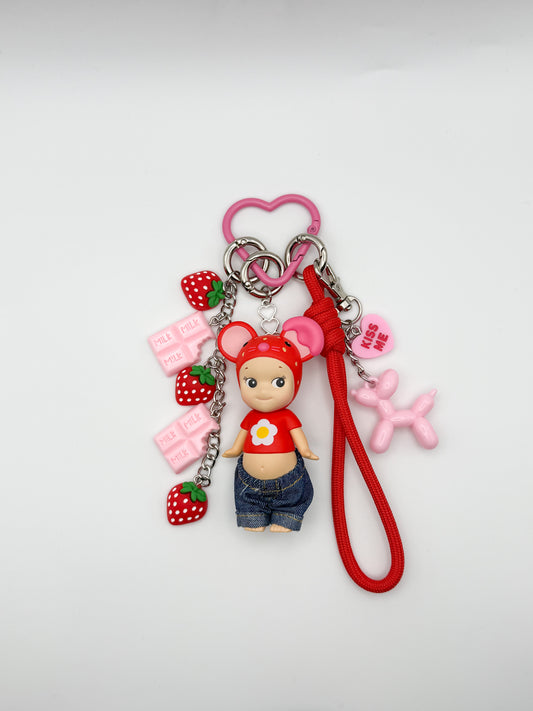 Strawberry Love - Mouse Denim