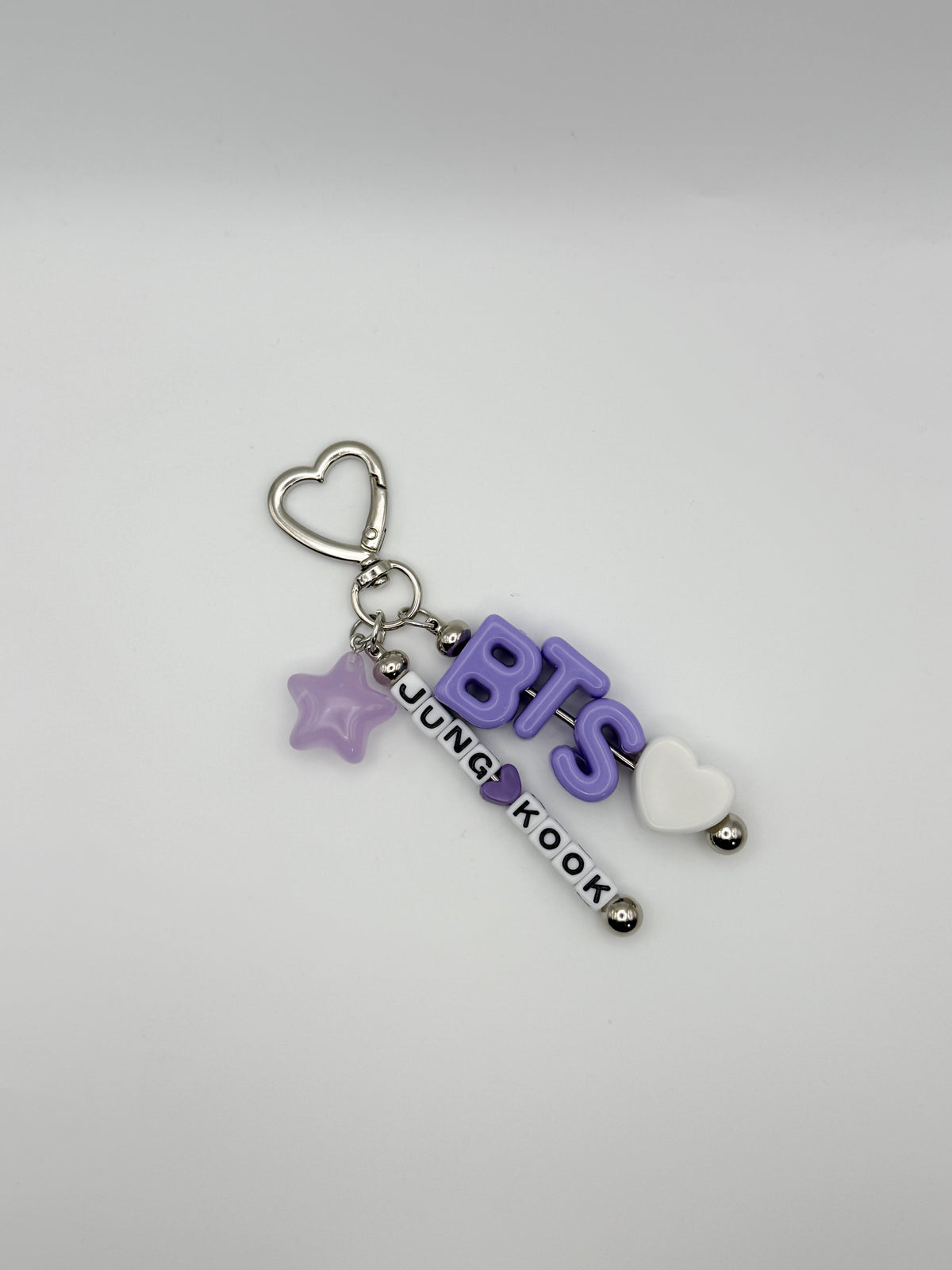 Personalized Initial Keychains (BTS Jung Kook)