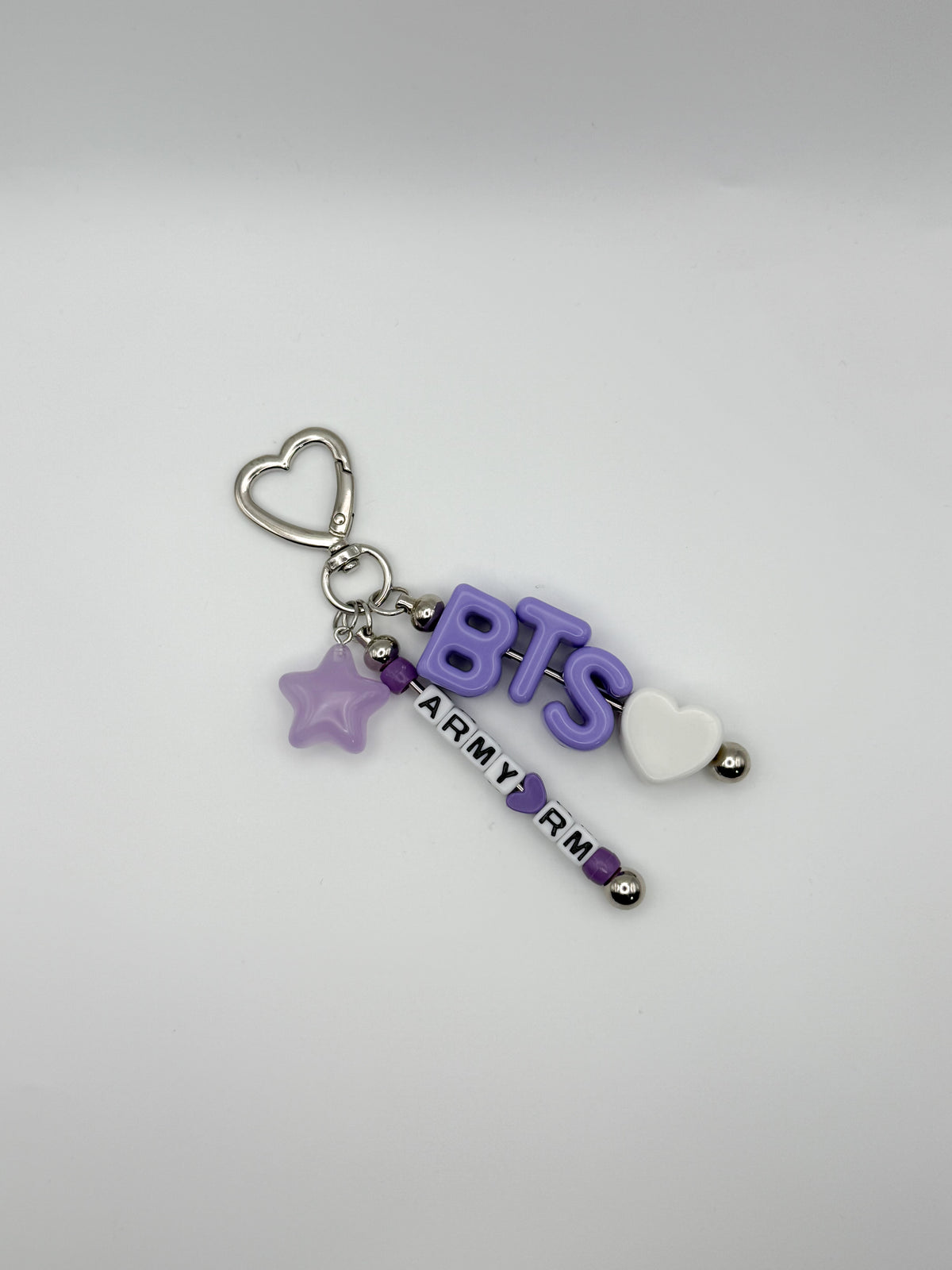 Personalized Initial Keychains (BTS RM)