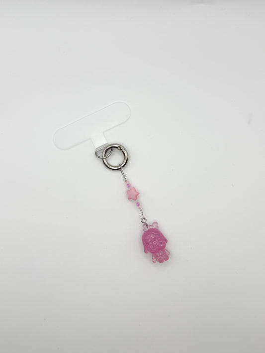 Crybaby Pink D - Phone Charm